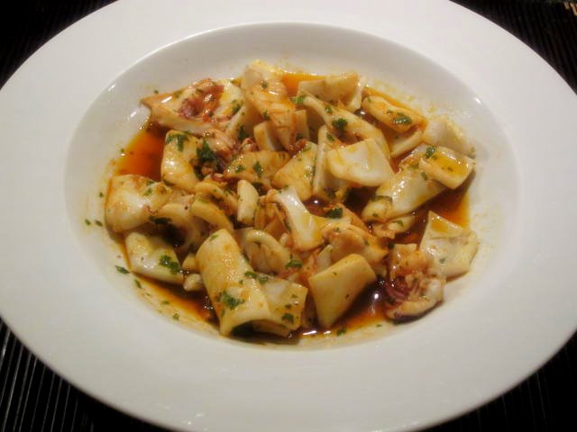 Marinated Squid Salad